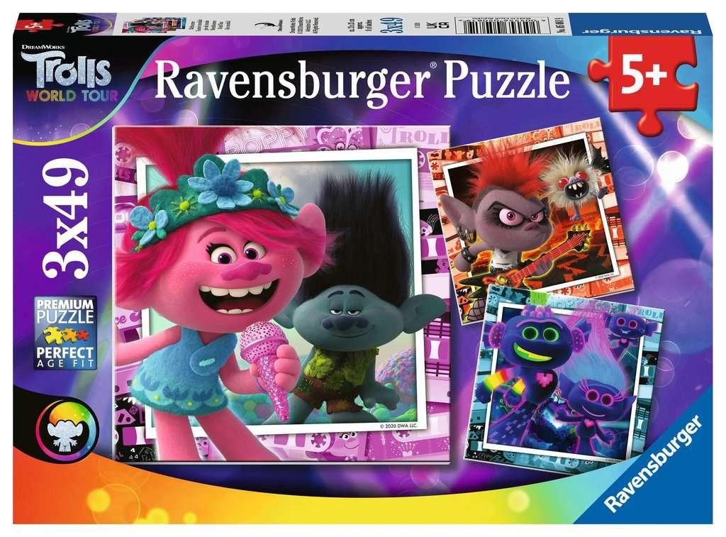 Trolls 2,World Tour 3x49pc